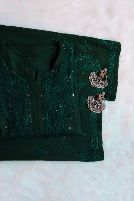 Mukaish Rayon set